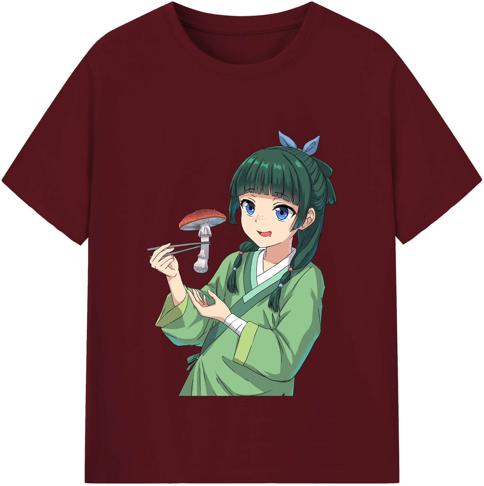 （画像用） 薬屋のひとりごと The Apothecary Diaries 綿100％半袖Tシャツ（フロントプリント）